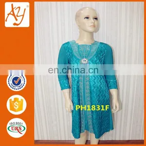 Dubai Fashionable Muslim Designer Kids Wear Abaya Dress thumbnail-1