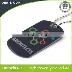 Low Wholesale Prices of Metal Military Ball Chain Retro Reflective Dog Tags thumbnail-4