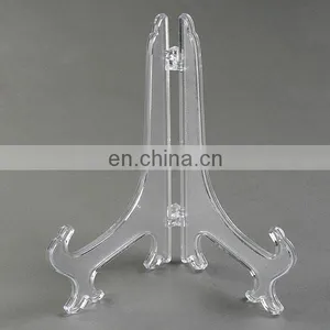 Triangle Type Acrylic Transparent and Steady Graceful Acrylic Easel thumbnail-3