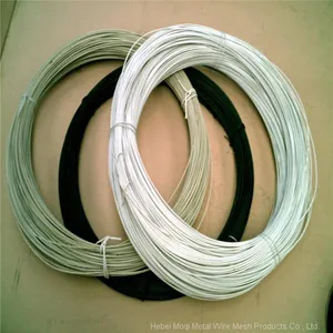 Plastic PVC PE Coated Galvanized Iron Wire for Consumer Product Packing Daily Binding thumbnail-1