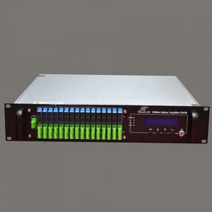 Management 32-port CATV 1550 EDFA Optical Amplifier With WDM Built-in thumbnail-2