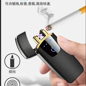 Silver Rechargeable Usb Touch Lighter Electronic Usb Ligter thumbnail-3