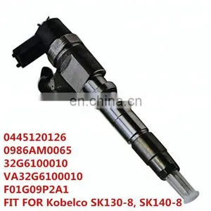 0445120126 for KOBELCO SK130-8 0986AM0065 Common Rail Injector thumbnail-1
