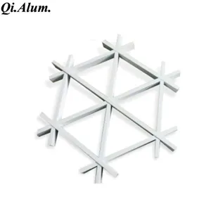 AA 6063 T5 Square Tube Rectangle Sizes for Hotel Ceiling Decoration thumbnail-2