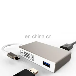 Docking Station 4 in 1 Type c Video Adapter thumbnail-5
