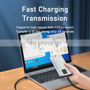 Remax 2.1A Aluminum Alloy 1M 2M Mobile Data Micro Cable Usb Type c to Usb Cable For Lightning to Usb Cable Mfi thumbnail-5