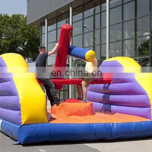 Inflatable Pillow Bash Jousting Wipeout Game Interactive Gladiator Joust Pole Games thumbnail-2