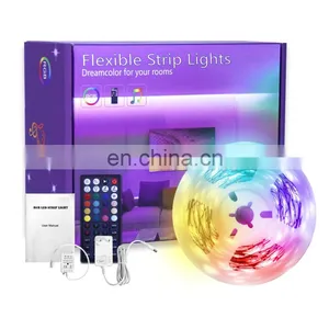 Smart Remote Controller Led Strip Light FPC TV Backlight Strip Light RGB 5 Meter Strip Light thumbnail-1