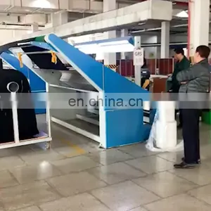 Textile Finishing Automatic Knitted Fabric Tensionless Inspection Machine thumbnail-1