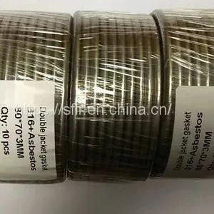 316+Asbestos Double Jacket Gasket / Seal Ring for Boilers / Heat Exchange / Pressure Vessel thumbnail-1