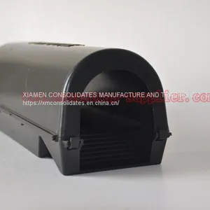 Humane Plastic Rodent Control Live Catch Tunnel Mouse Rat Bait Station Box Trap thumbnail-3