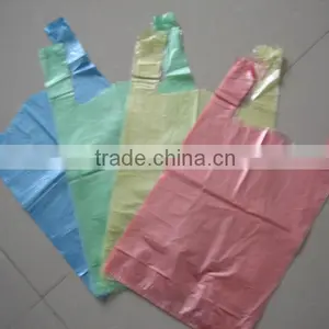 2015 PE Colored Plastic Bag With Handle thumbnail-1