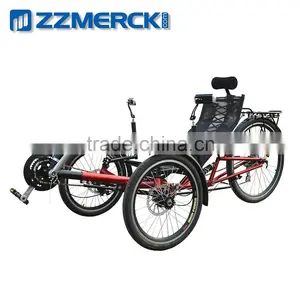 Suspension Folding Recumbent Trike thumbnail-5