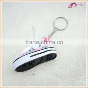 Wholesale Custom Cheap Mini Shoe Keychains With Logo Printing thumbnail-2