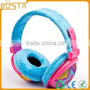 Best Stereo Hifi Popular Diamond Headphone/kids Headphone/star Headset thumbnail-1