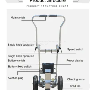 Convertible Storage Folding Pull Hand Truck Trolley for Sale thumbnail-2