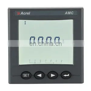 AMC72-AI/J 75*75mm Acrel Single Phase LED Digital Panel Ammeter With Alarm Output thumbnail-1