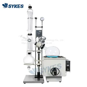 Industrial Ethanol Recovery Equipment 20L Hand Lift Rotary Vacuum Evaporator thumbnail-1