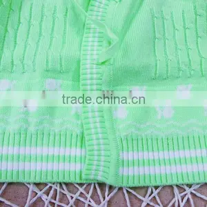 0-1year Cheap Wash Cotton Knitted New Born Baby Cardigan Underwear for Winter thumbnail-5