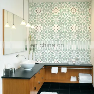 200x200 Green Small Tiles Garden Balcony Bathroom Wall and Floor Tiles thumbnail-4