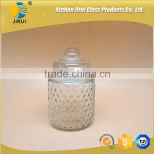 250ml Glass Candle Jar With Lid thumbnail-1