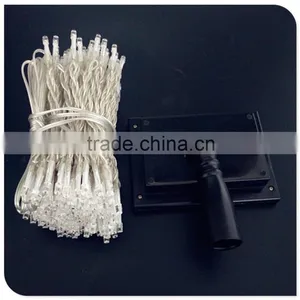 200 Led White Solar Motion Sensor Garden Light Outdoor Decoration Light thumbnail-3