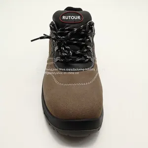 S1P SAFETY SHOES SUEDE LEATHER LOW CUT RT48109 thumbnail-4