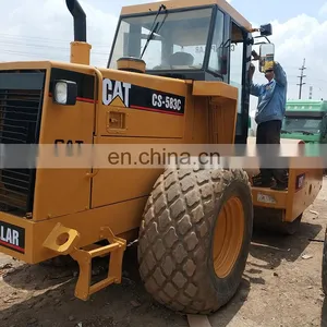 Used Caterpillar CS583C Road Roller on Sale in Shanghai thumbnail-4
