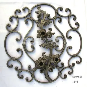 Wrought Iron Ornaments/ Wrought Iron Elements/ Wrought Iron Component thumbnail-2