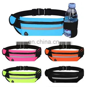 for Women Men Running Waist Bag Canvas Sports Jogging Portable Outdoor Phone Holder Sport Accessories Fanny Pack Waist Bag thumbnail-2