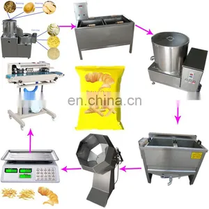 Industrial Fresh Potato Chips Machine /Potato Chips Making Machine thumbnail-1