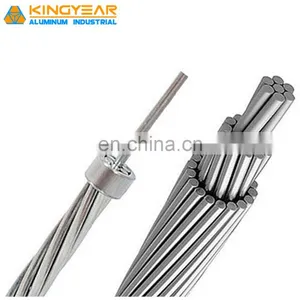 AAC ACSR AAAC HDA Aluminum Conductor ACSR Cable For Power Transmission thumbnail-2