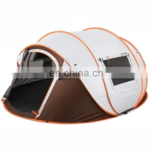 Wholesale Ventilate Custom 3-4 5-8 Person Instant Pop Up Camp Tent Mesh Waterproof Outdoor Camping Tent thumbnail-1