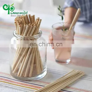 Yada Natural Organic Disposable Bamboo Straws Biodegradable Drinking Straws Food Grade Boba Straws thumbnail-2