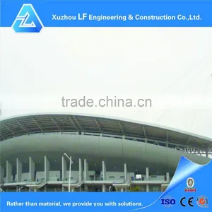 Beautiful Steel Space Frame Structure for Stadium thumbnail-2