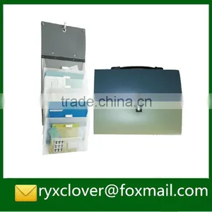 Office Stationery Expandable Hanging Folder/PP Briefcase/Plastic Document Bag thumbnail-6