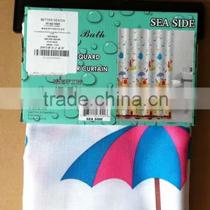 Bamboo Polyester Shower Curtain Fabric thumbnail-2