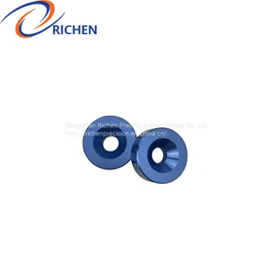 OEM Machining Custom Blue Anodized Aluminium Precision CNC Turning Machine Parts thumbnail-5