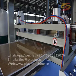 Plates Foam Board Conical Twin Screw Extruder Ceiling Machine thumbnail-1