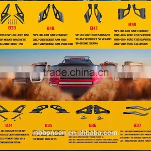Factory Price Car Accessory Offroad Led Light Bar Bracket Work Light Mount F250mount thumbnail-1