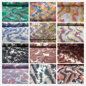 Guichuang Textile's Spot Supply of Knitted Pure Cotton Sweaters, Loop Fabrics, Tie Dyed Printed Fabrics, and Fabrics thumbnail-1