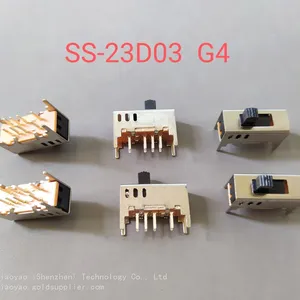 Three Speed Toggle Switch Double Row 8P Pin Sliding Switch SS-23D03 G4 (2P3T) Fluctuation Switch thumbnail-2