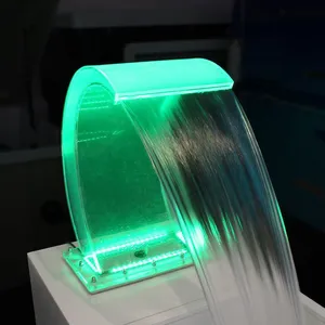 WF300 Acrylic Material Waterfall For Swimming Pool thumbnail-5