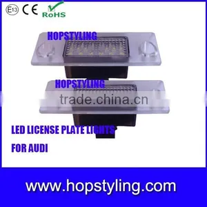 A4 B5 95-01sedan Led License Plate Light Canbus Car License Plate Light SMD License Plate Light for AUDI thumbnail-1