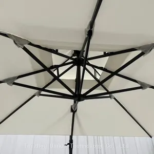 Multi Colors 3m Waterproof Umbrella With Double Roof With Side Stand thumbnail-2