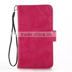Wallet Card Holder PU Leather Case for Iphone 6 & 6 Plus thumbnail-4