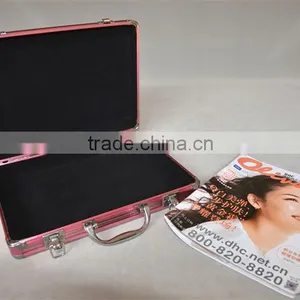 Best New Pink Beauty Women Aluminum Portable Case thumbnail-4