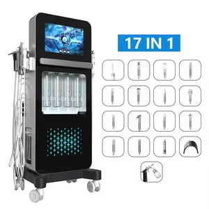 2024 Top Sales 17 in 1 Hydro Facial Machine Professional Aqua Face Skin Care Clean System Aqua Hydra Peel Facial Machine thumbnail-5