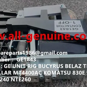 GE1843 CONTACTOR ASSY GE MT4400AC MT3600 KOMATSU 8830E 930E TEREX BELAZ 75131 MINING DUMP TRUCK HAULER thumbnail-1