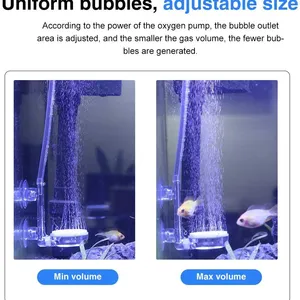 Boxtech Aquarium Nano Air Stone Fish Tank Ultra Silent Nano Bubble Stone Silent Diffuser for Dissolved Oxygen, Used in Aquariums Fish Tank thumbnail-5